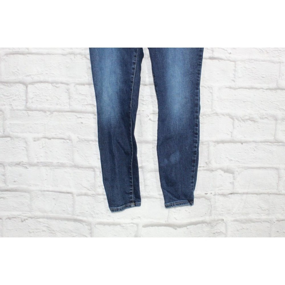 Lucky Brand Blue Cotton Denim Mid Rise Skinny Jeans Size 29 - Picture 3 of 8